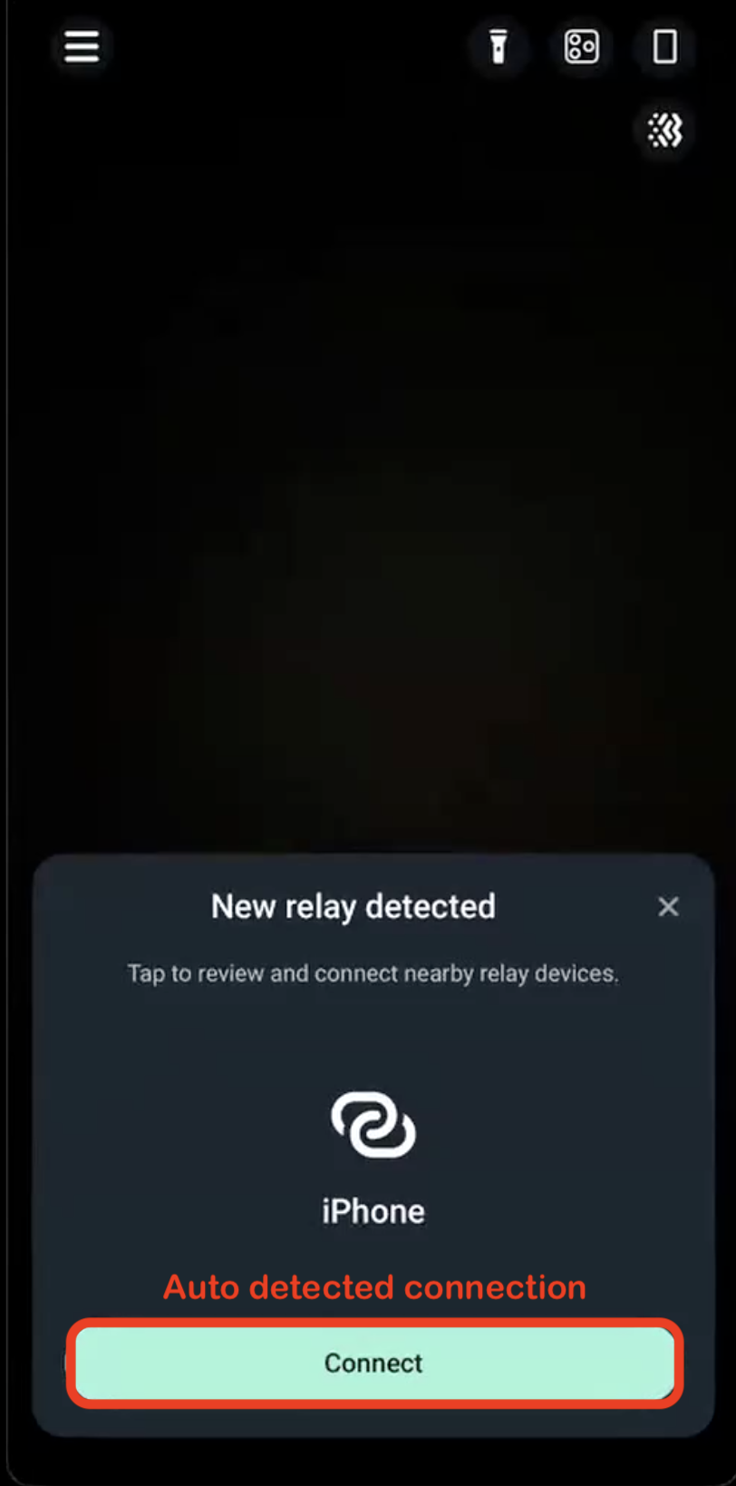 new relay device detected autoprompt in streamlabs mobile